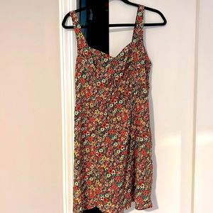 Topshop Floral Mini Dress